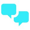 Conversation icon which illustrate first step of how Myotrix works